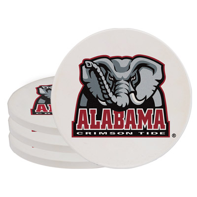 Stone Round Coasters - 4-Pack