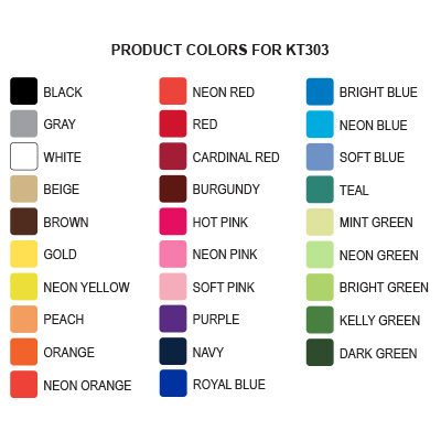 KT303_Product Colors