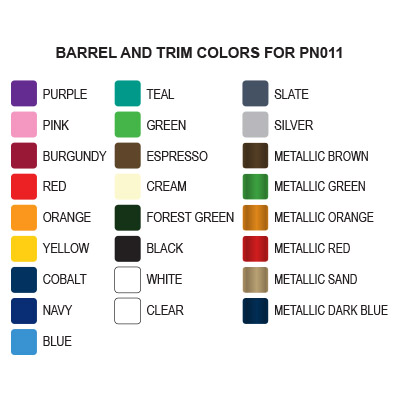 PN011_Barrel and Trim Colors