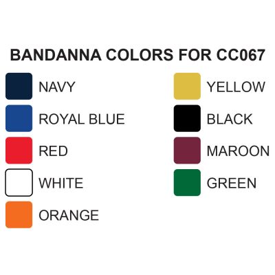 CC067_Bandanna Colors Chart