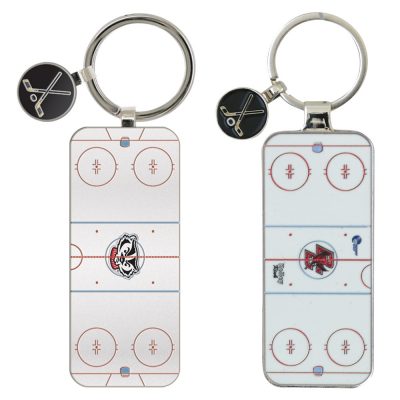 Ice Hockey Key Tag
