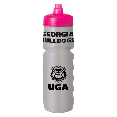 SB609_Metallic Silver with Pink Lid