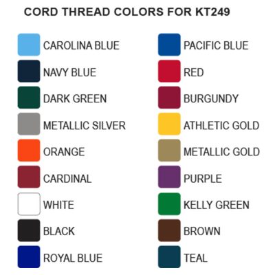 KT249_Cord Thread Colors