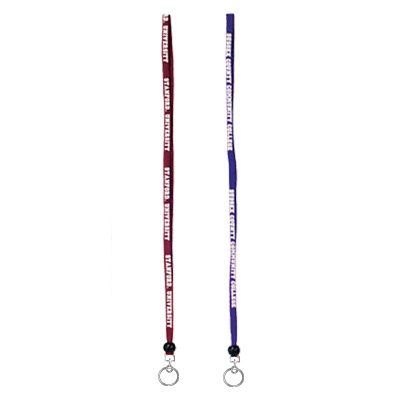 Standard Lace 3/8" Lanyard with Split Ring