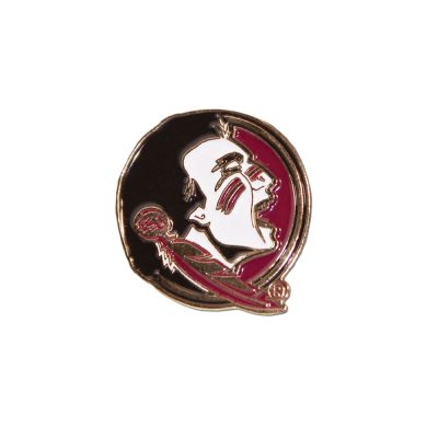 1" Etched Enamel Lapel Pin