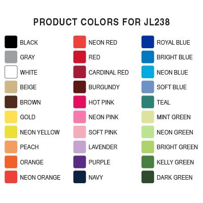 JL238_Product Colors