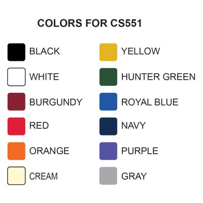 COLOR CHART_CS551