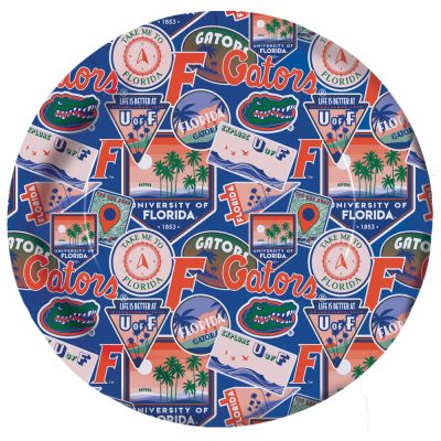 Full-Color 9" Round Paper Plates - Pack of 25