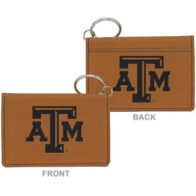 Engraved Leatherette ID Holder