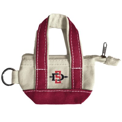 Mini Boat Tote Key Chain Purse