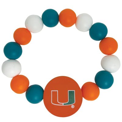 Three-Tone Silicone Beaded Bracelet