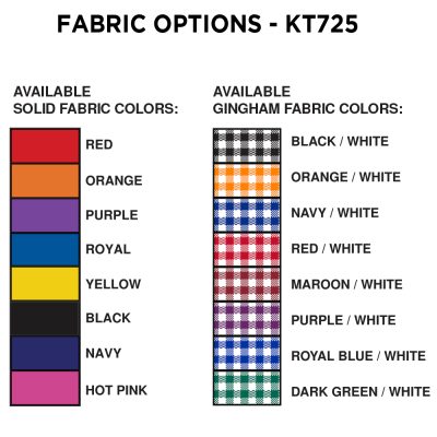 KT725 SWATCHES