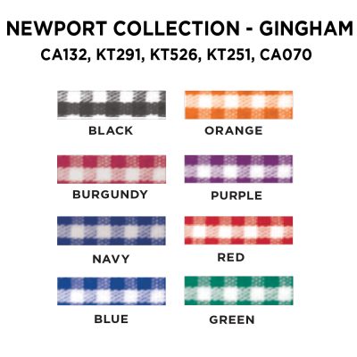NEWPORT COLLECTION SWATCHES - GINGHAM