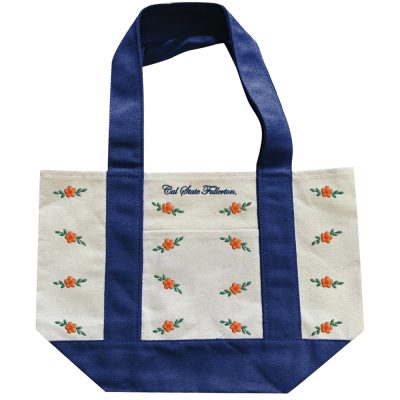 Mini Embroidered Boat Tote