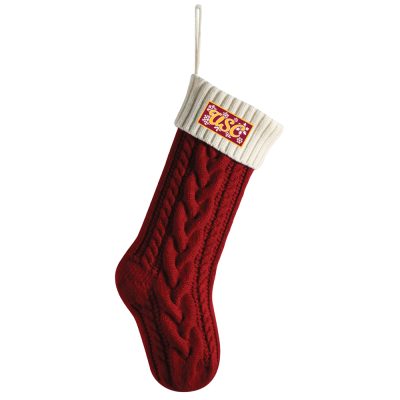 XM117 Knitted Christmas Stocking